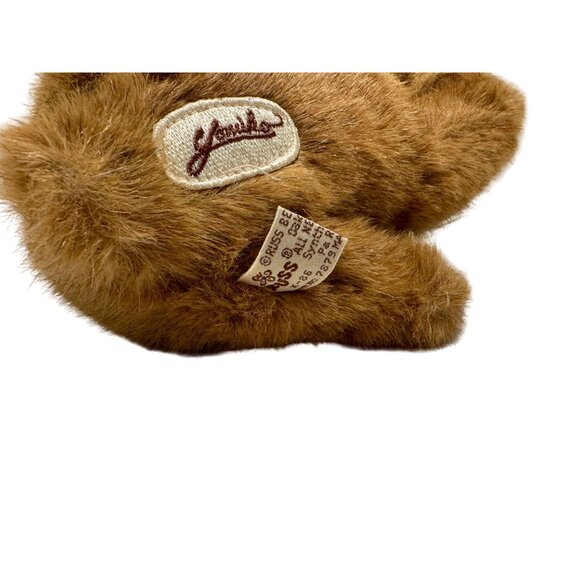 Yomiko by Russ Berrie Classic Brown Dog 8" Stuffed Animal Long Hair Ears Plush - Picture 6 of 7